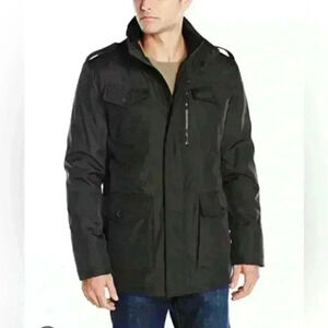 Calvin Klein Men’s Four Pocket Utility Jacket SZ LG